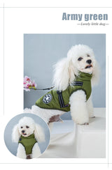 Dog winter Jacket With Harness