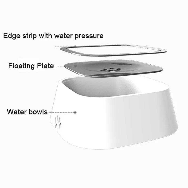 Drinking Water Bowl Floating Non-Wetting