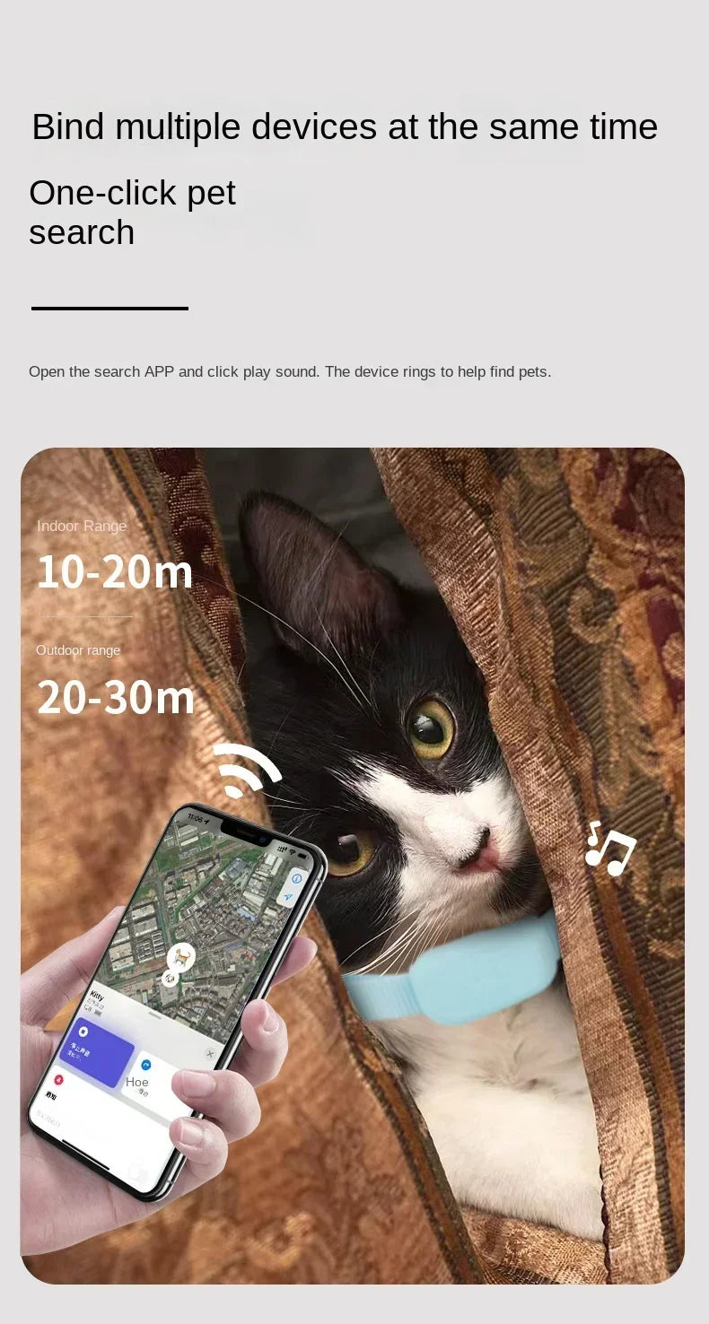 Waterproof Mini Dog Gps Animal Tracking Movement Alert Collars Anti Lost Tracker For Cats And Puppies Remote Global Locator - Pet Wonders