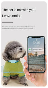 Waterproof Mini Dog Gps Animal Tracking Movement Alert Collars Anti Lost Tracker For Cats And Puppies Remote Global Locator - Pet Wonders