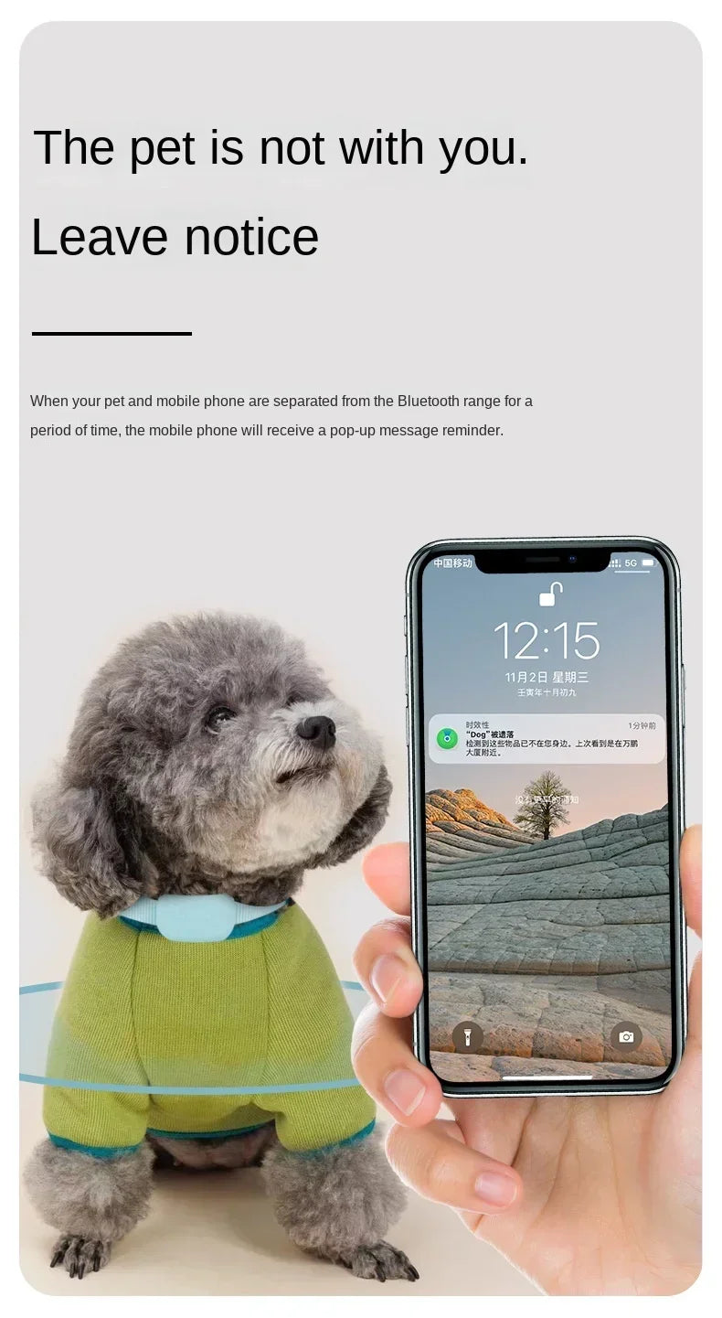 Waterproof Mini Dog Gps Animal Tracking Movement Alert Collars Anti Lost Tracker For Cats And Puppies Remote Global Locator - Pet Wonders
