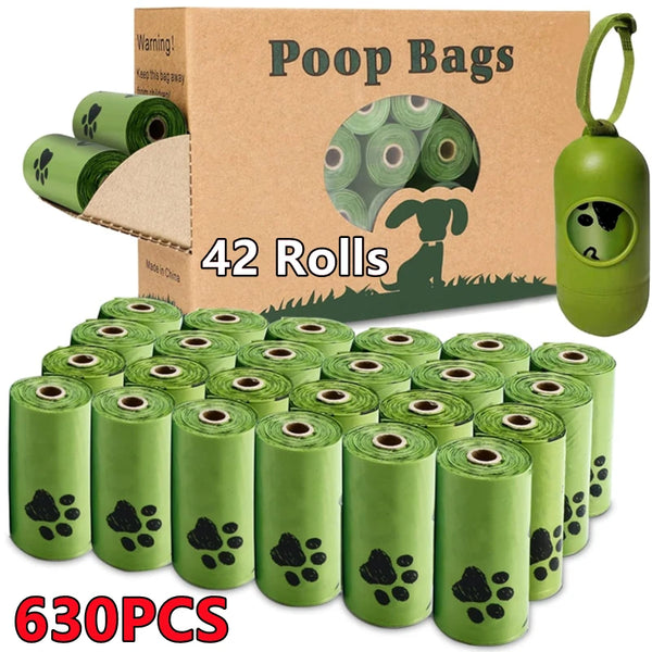 Biodegradable Trash Bag Dog Poop Bags Scented