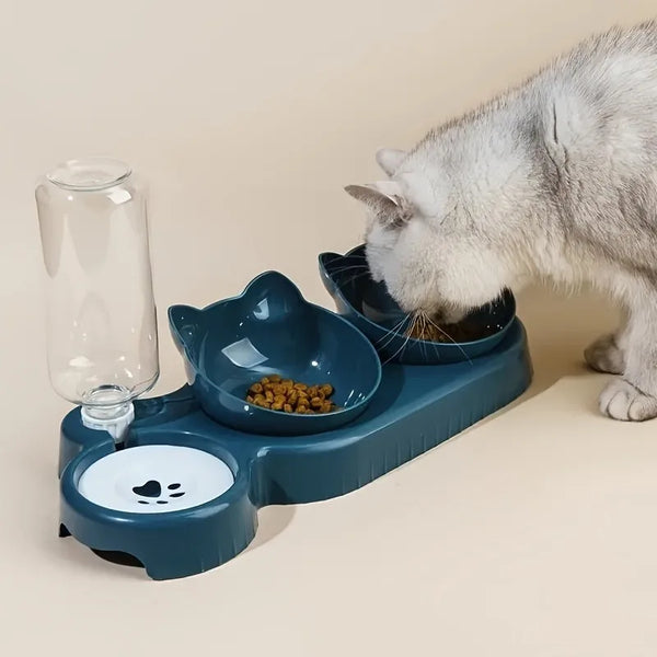 Bowl Set with Gravity Water Bottle