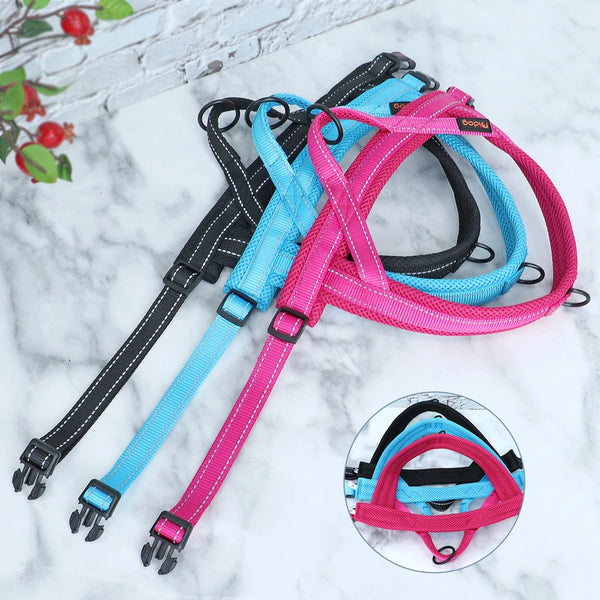 Soft Padded & Durable Dog Vest Reflective Pet Training Harnesses - Pet Wonders