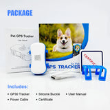 GP30 Pet Tracker Dog Cat Tracker Smart Light Sound Search Lost Finder Waterproof Tracking Device for Pets with Free Trial - Pet Wonders