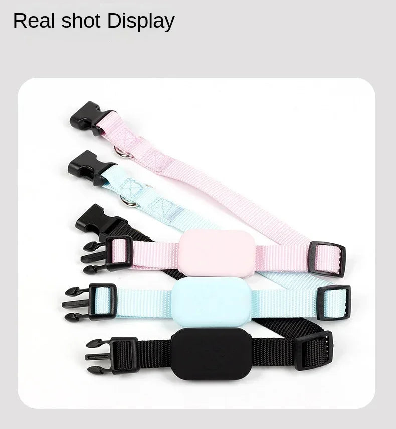 Waterproof Mini Dog Gps Animal Tracking Movement Alert Collars Anti Lost Tracker For Cats And Puppies Remote Global Locator - Pet Wonders