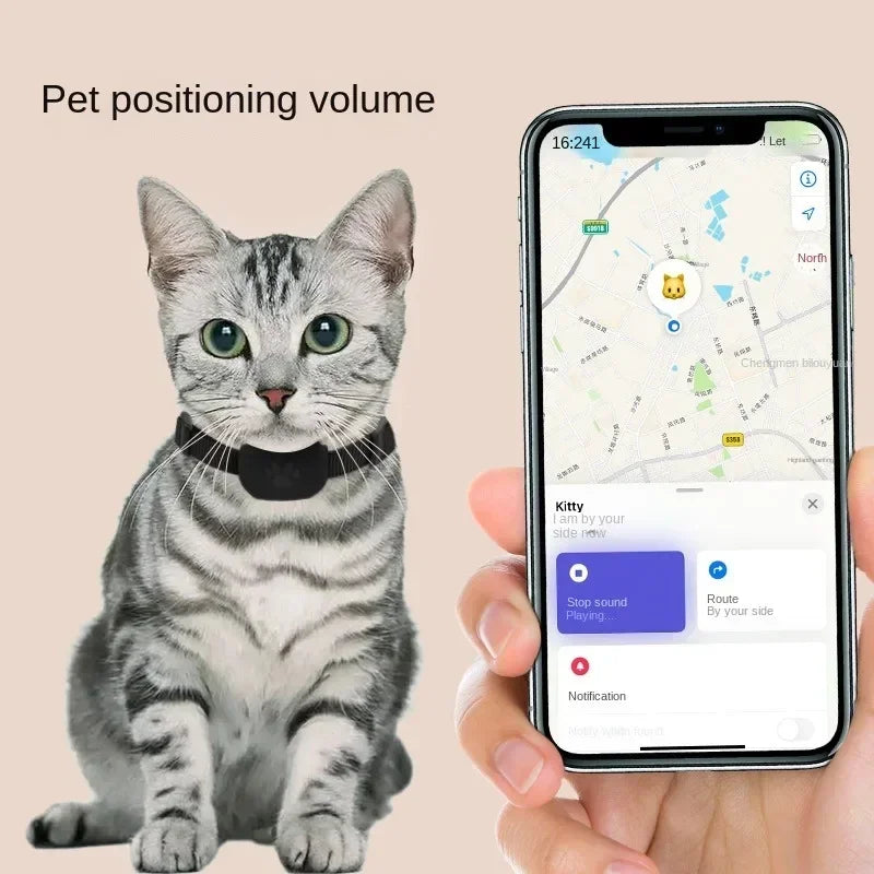 Waterproof Mini Dog Gps Animal Tracking Movement Alert Collars Anti Lost Tracker For Cats And Puppies Remote Global Locator - Pet Wonders