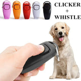 2 In 1 Pet Dog Clicker Training Whistle