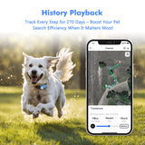 GP30 Pet Tracker Dog Cat Tracker Smart Light Sound Search Lost Finder Waterproof Tracking Device for Pets with Free Trial - Pet Wonders