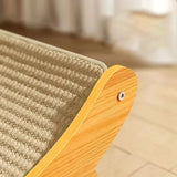 Wooden Scratching & Detachable Wear-resistant Pads Multifunction Cats Sleeping Bed - Pet Wonders