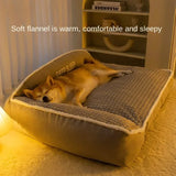 Luxury Winter Warm Large Dog Sofa Bed