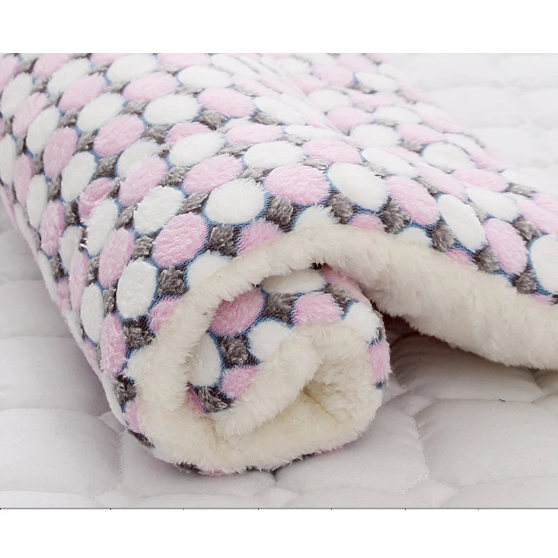 Soft dog winter bed