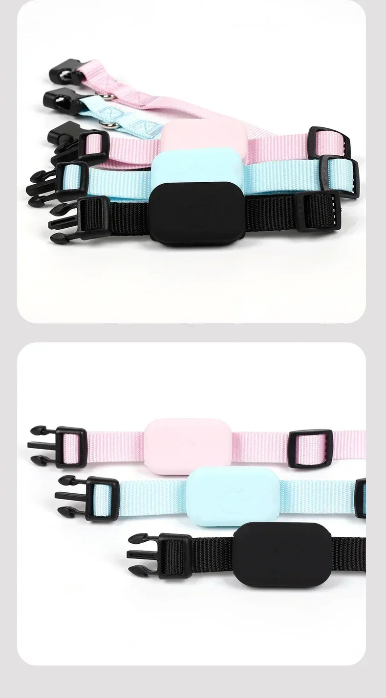 Waterproof Mini Dog Gps Animal Tracking Movement Alert Collars Anti Lost Tracker For Cats And Puppies Remote Global Locator - Pet Wonders