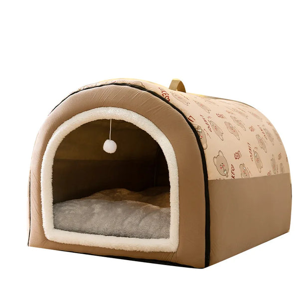 Removable and Washable Seasonal Large Dog House For Pets - Pet Wonders