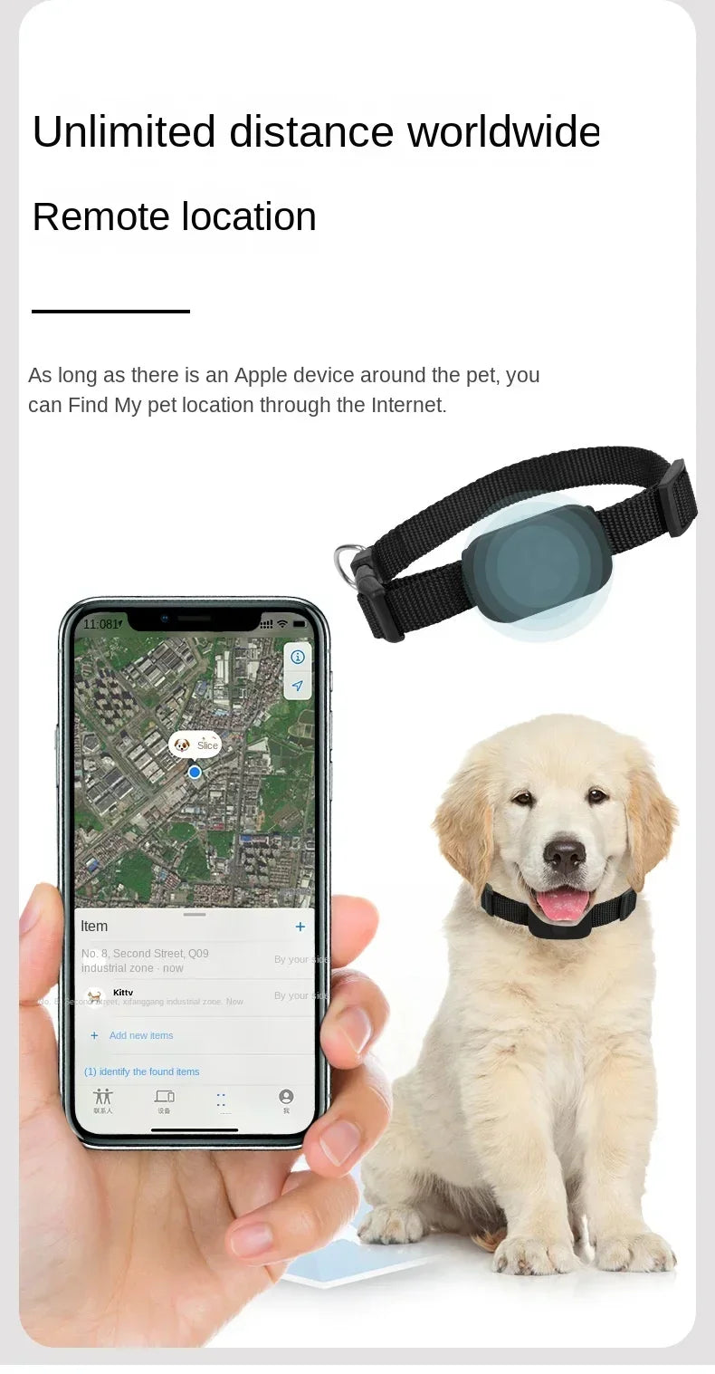 Waterproof Mini Dog Gps Animal Tracking Movement Alert Collars Anti Lost Tracker For Cats And Puppies Remote Global Locator - Pet Wonders