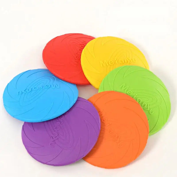 Multifunction Training Bite Resistant Flying Disc Toys For Pets & Puppy - Pet Wonders