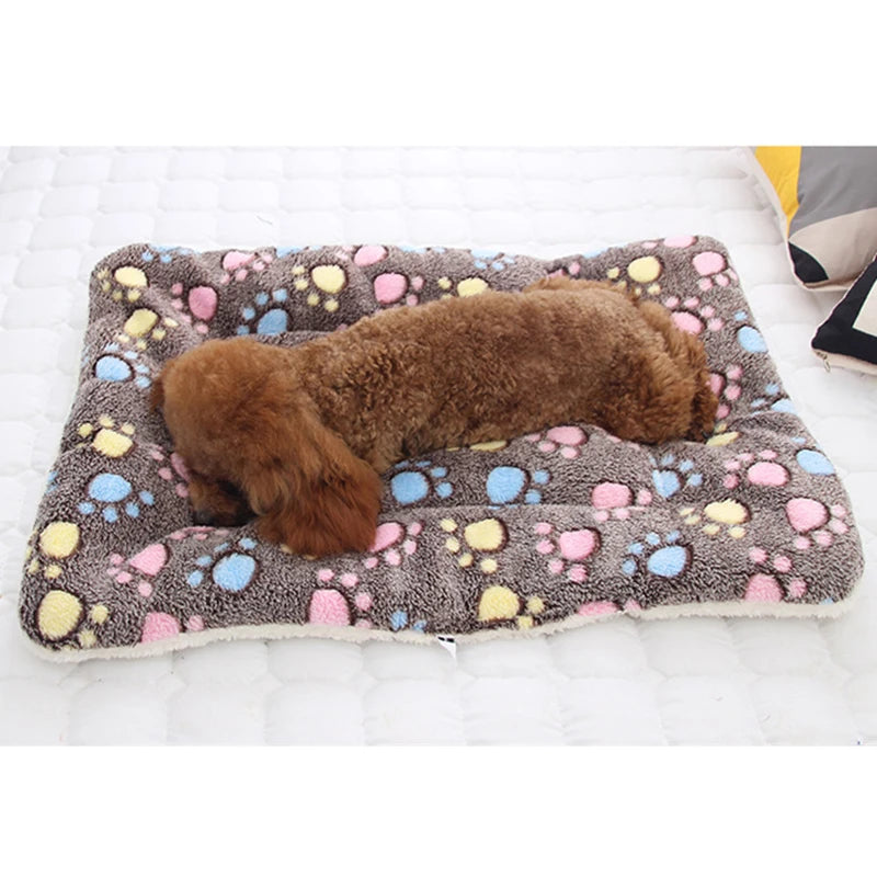 Soft dog winter bed