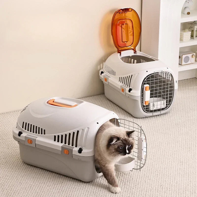 Portable Pet Cats Carrier Box for Travel Outdoor