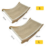 Wooden Scratching & Detachable Wear-resistant Pads Multifunction Cats Sleeping Bed - Pet Wonders