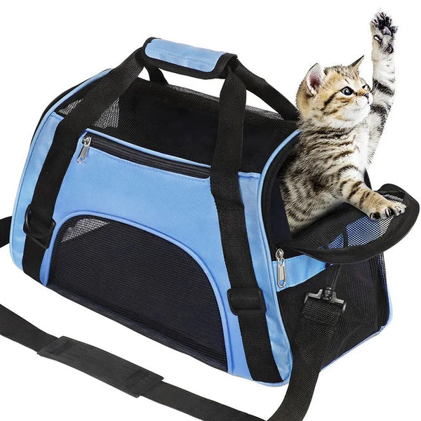 Soft-Sided Portable Bags for Cats Dogs