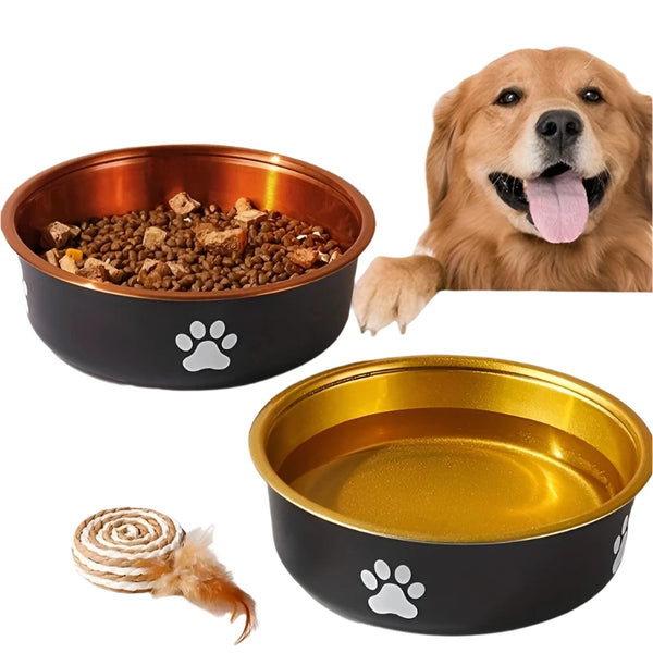 Anti-Slip Dog Bowls Small Medium And Large