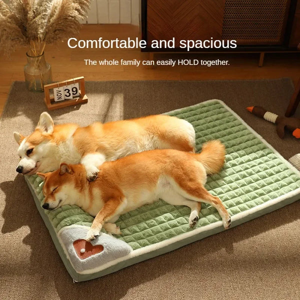 Fluff Sleeping Removable & Washable Luxury Sofa Plaid Bed for Small Medium Dogs - Pet Wonders