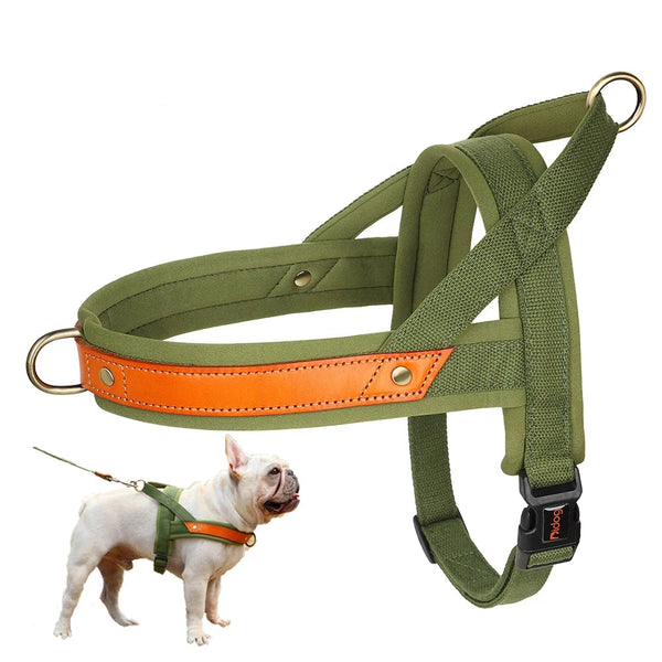 Soft Padded & Durable Dog Vest Reflective Pet Training Harnesses - Pet Wonders