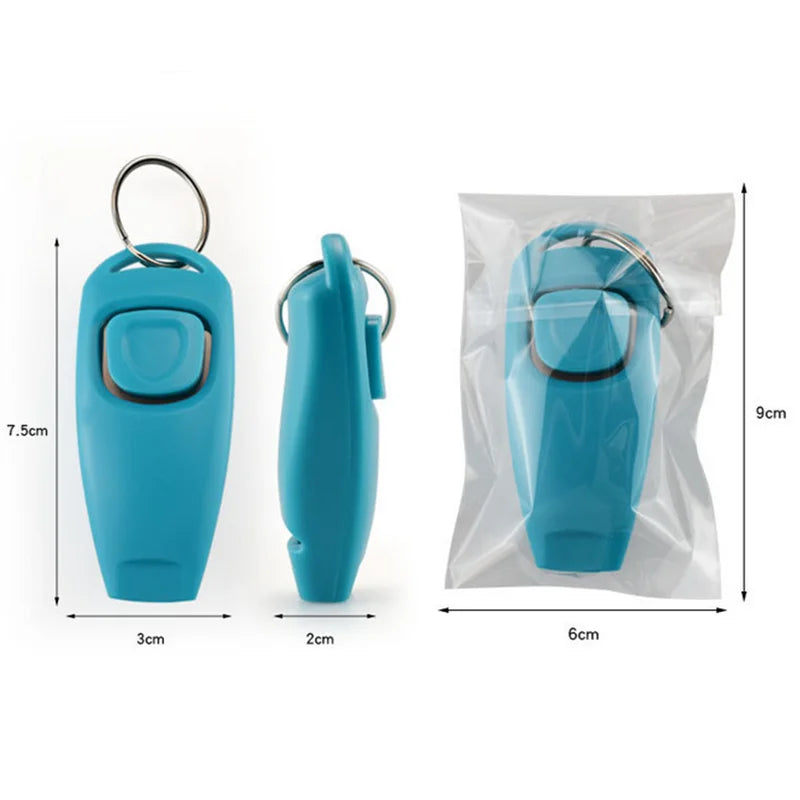 2 In 1 Pet Dog Clicker Training Whistle