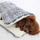 Soft dog winter bed