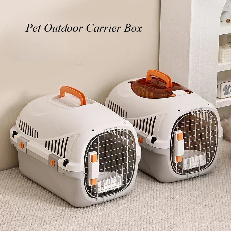 Portable Pet Cats Carrier Box for Travel Outdoor