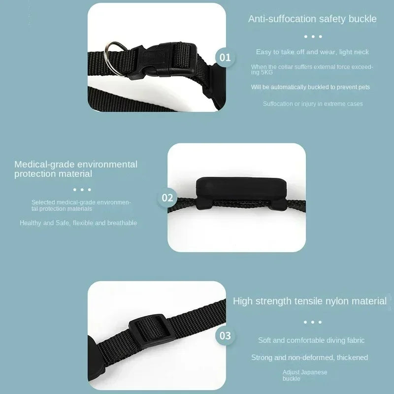 Waterproof Mini Dog Gps Animal Tracking Movement Alert Collars Anti Lost Tracker For Cats And Puppies Remote Global Locator - Pet Wonders