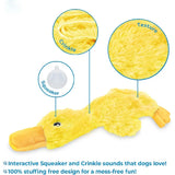 Plush Sound Squeaky Interactive Stuffed Bite Chewing Rattle Pet Supplies - Pet Wonders