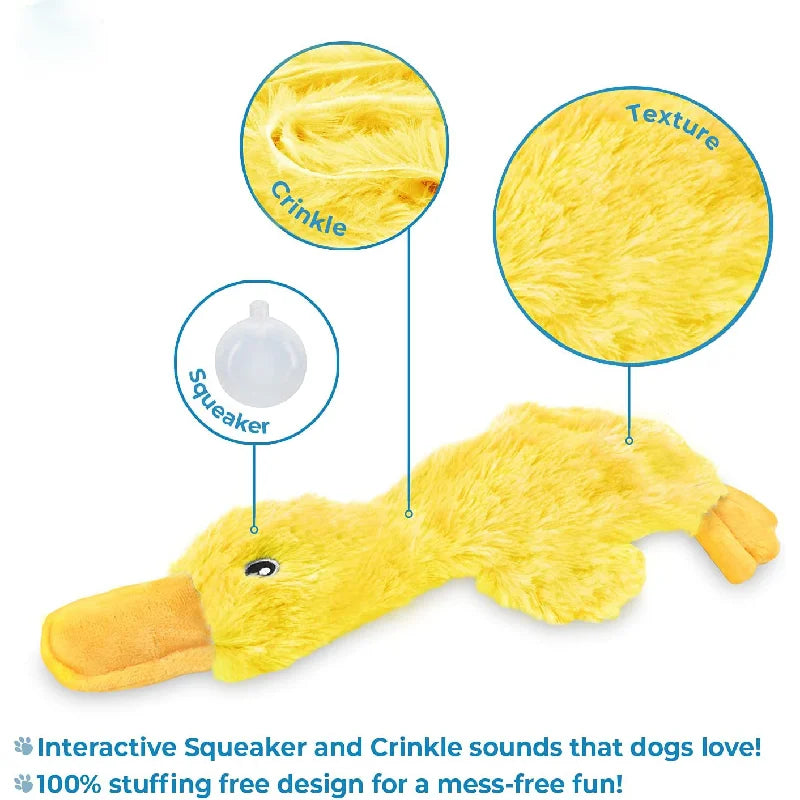 Plush Sound Squeaky Interactive Stuffed Bite Chewing Rattle Pet Supplies - Pet Wonders