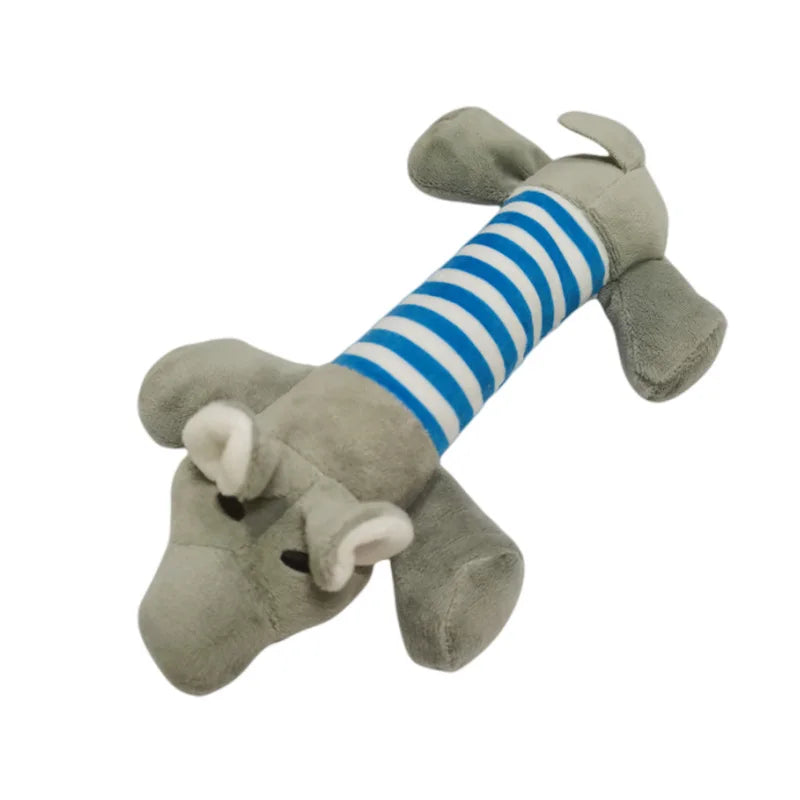 Plush Squeak Sound Dog Funny Fleece Durability Chew Molar Toys - Pet Wonders